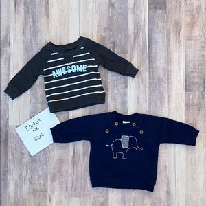 Carters NB sweaters